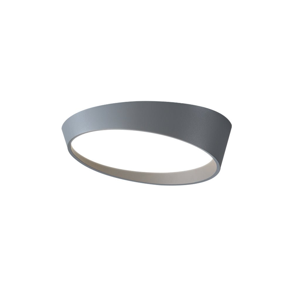 Modern Slant LED Flush Mount Truncated Cone Ceiling Light - LightfixturesUAE