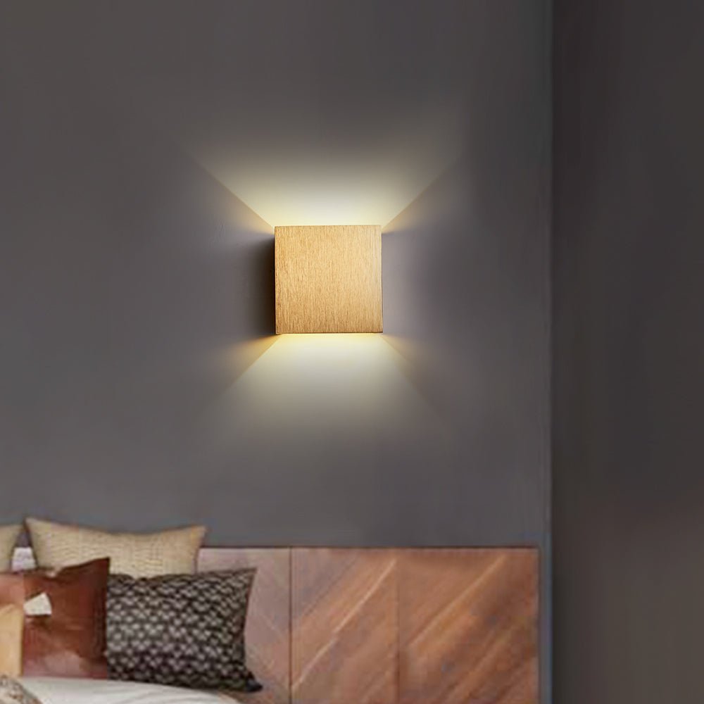 Modern Small Cube LED Mini Wall Sconce - LightfixturesUAE