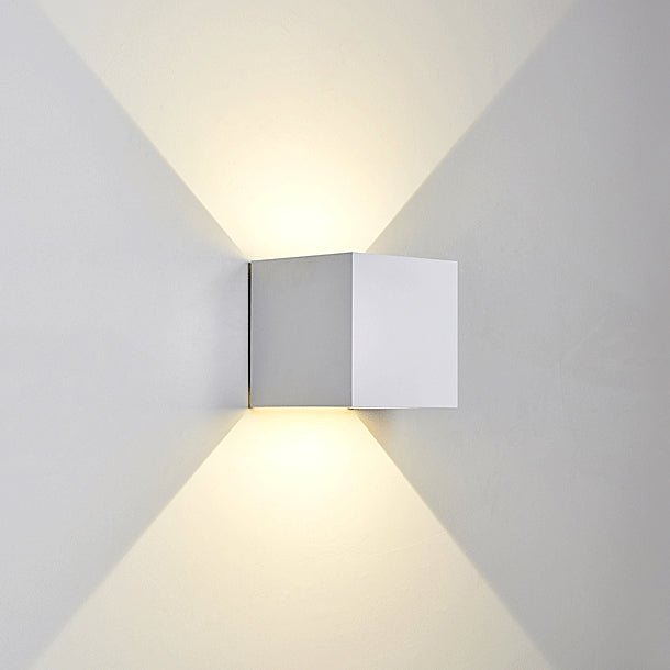 Modern Small Cube LED Mini Wall Sconce - LightfixturesUAE