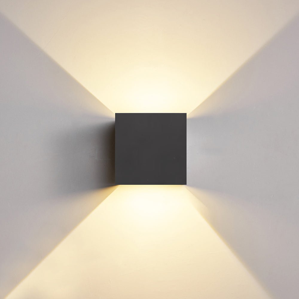 Modern Small Cube LED Mini Wall Sconce - LightfixturesUAE