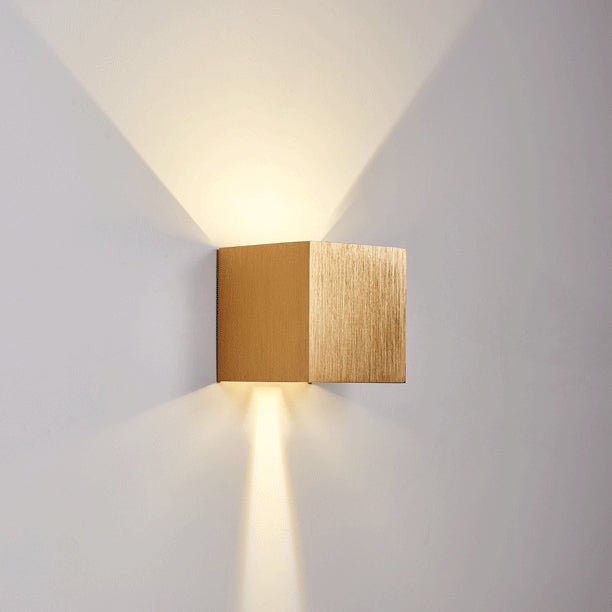Modern Small Cube LED Mini Wall Sconce - LightfixturesUAE