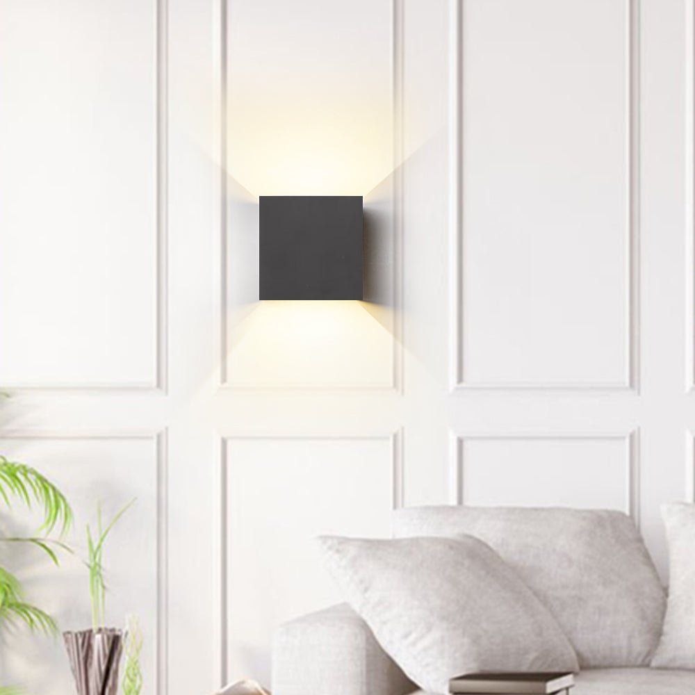 Modern Small Cube LED Mini Wall Sconce - LightfixturesUAE
