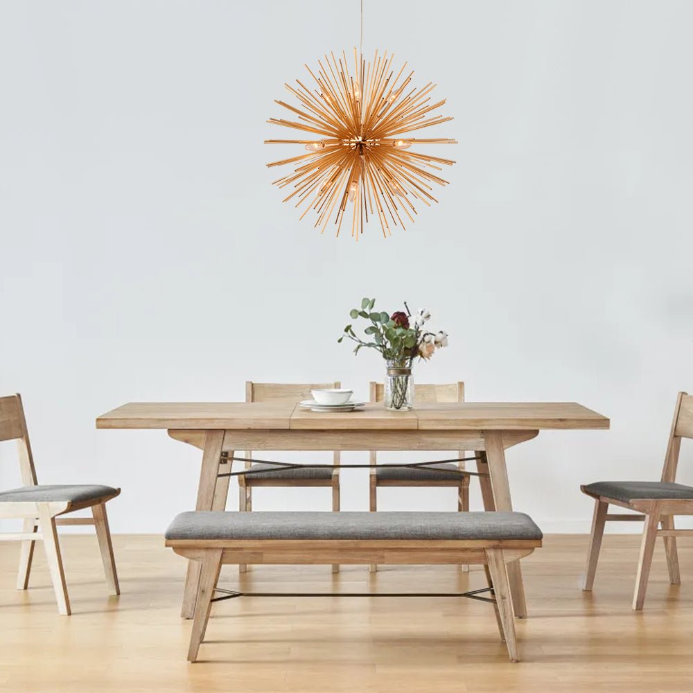 Modern Style 8/12 Light Sunburst Firework Sputnik Chandelier - LightfixturesUAE