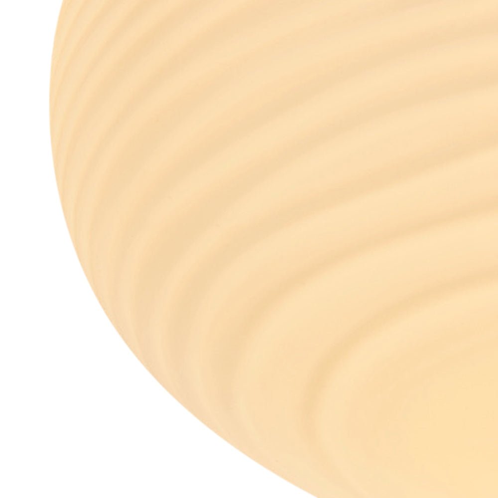 Modern White 1 Light Glass Pendant Light - LightfixturesUAE