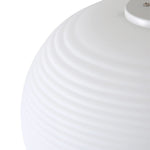 Modern White 1 Light Glass Pendant Light - LightfixturesUAE