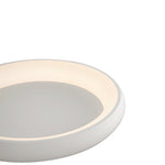 Modern White Round LED Flush Mount Ceiling Light - LightfixturesUAE