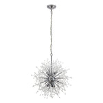 Natural Style 9 - Light Dandelion Firework Sputnik Crystal Glass Chandelier - LightfixturesUAE