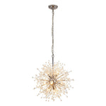 Natural Style 9 - Light Dandelion Firework Sputnik Crystal Glass Chandelier - LightfixturesUAE