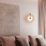 Nordic 1 - Light Classic Black and White Round LED Wall Light - LightfixturesUAE
