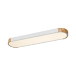 Nordic Oval Led Flush Mount Ceiling Light Warm White - LightfixturesUAE