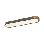 Nordic Oval Led Flush Mount Ceiling Light Warm White - LightfixturesUAE