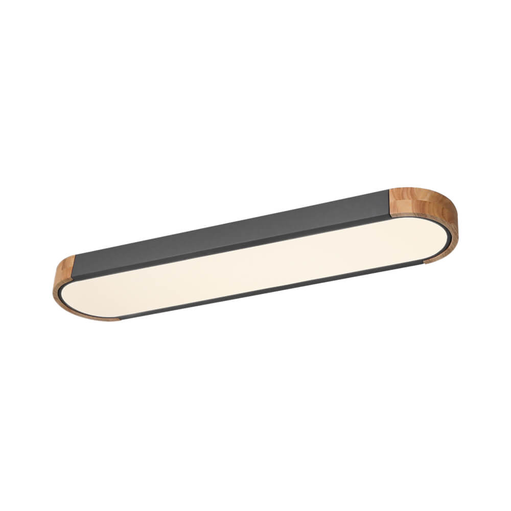 Nordic Oval Led Flush Mount Ceiling Light Warm White - LightfixturesUAE