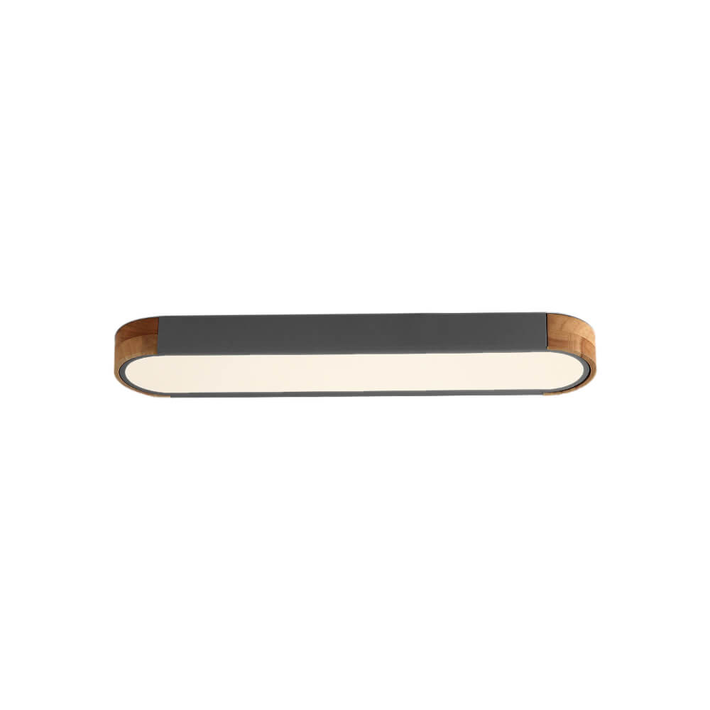 Nordic Oval Led Flush Mount Ceiling Light Warm White - LightfixturesUAE
