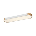 Nordic Style Metal & Wood Dimmable LED Ceiling Light - LightfixturesUAE