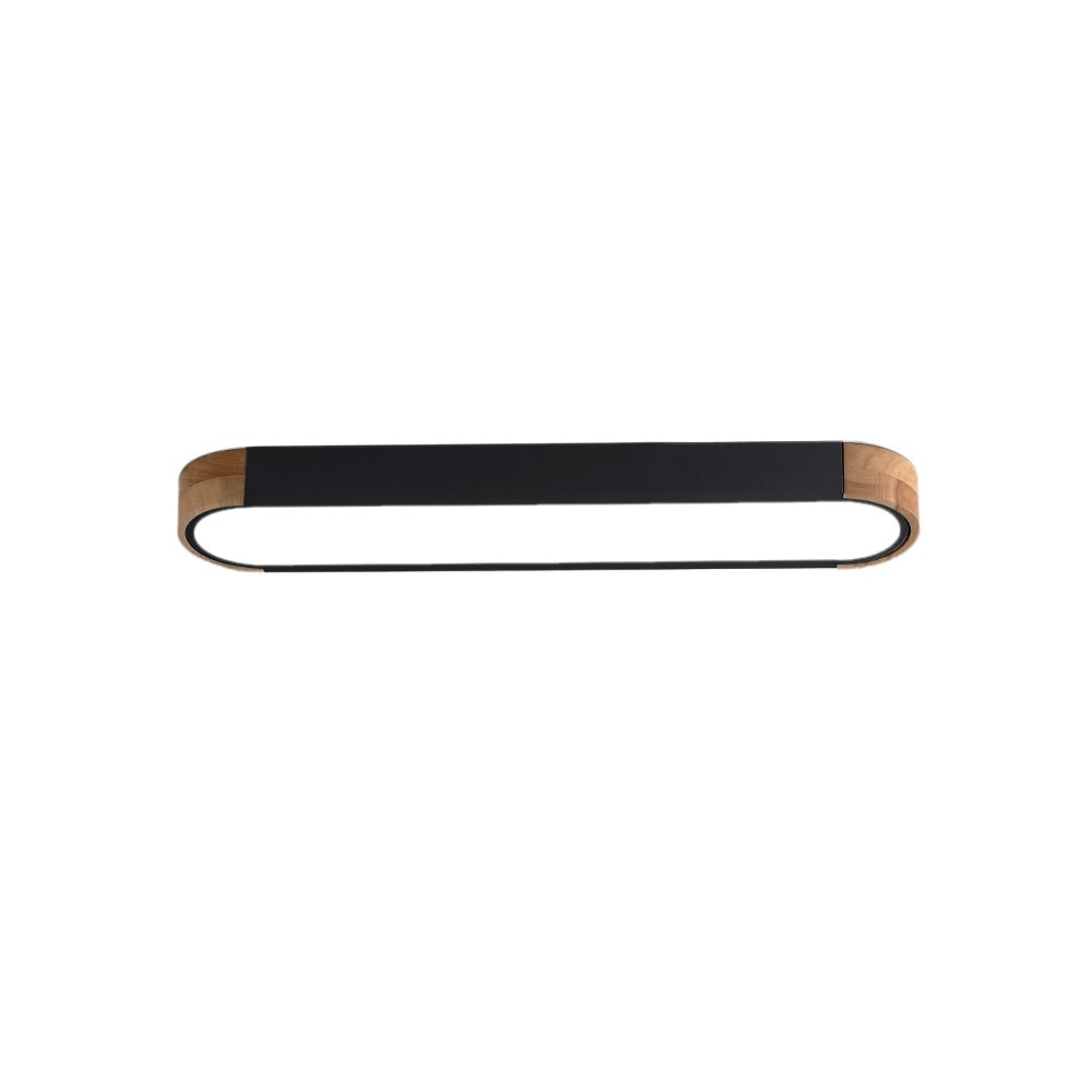 Nordic Style Metal & Wood Dimmable LED Ceiling Light - LightfixturesUAE