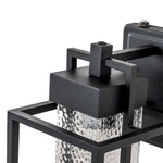 Outdoor Hammer Cage Glass Wall Sconce - LightfixturesUAE