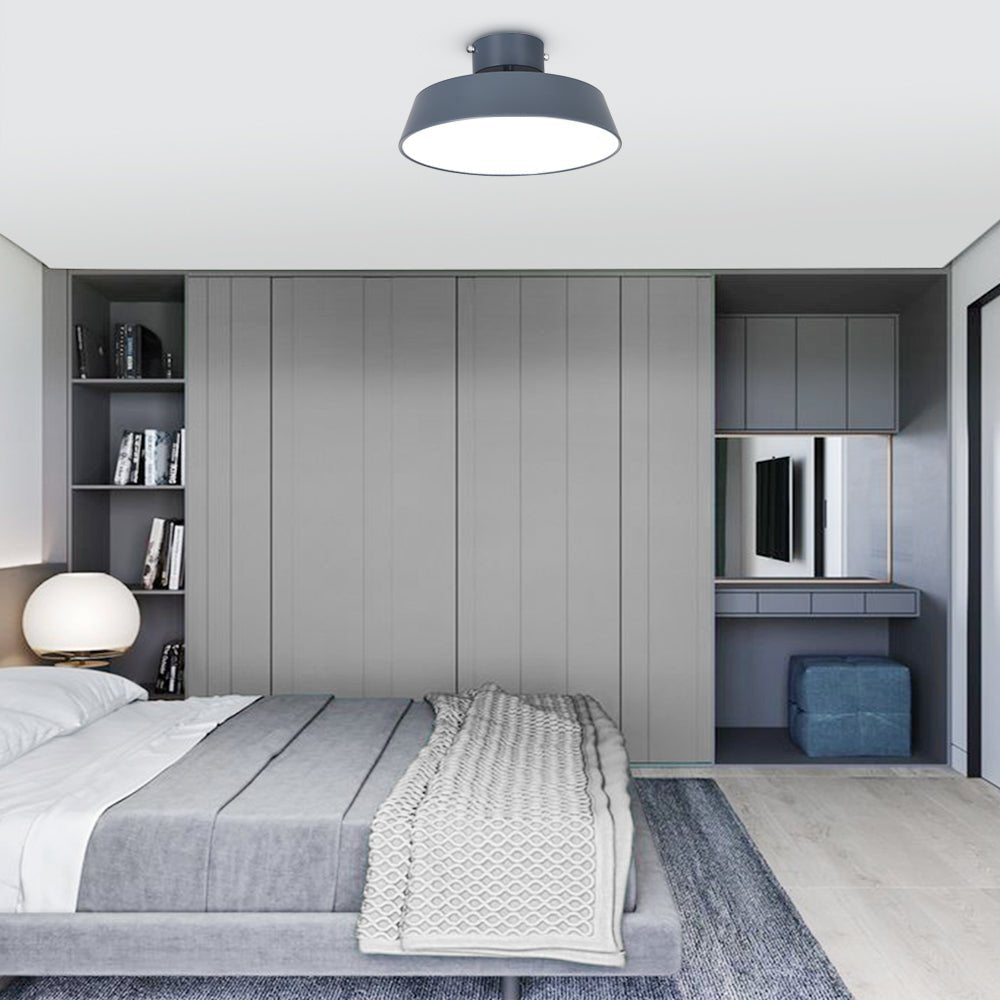 Scandinavia LED Semi Flush Mount Ceiling Light - LightfixturesUAE