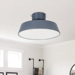 Scandinavia LED Semi Flush Mount Ceiling Light - LightfixturesUAE