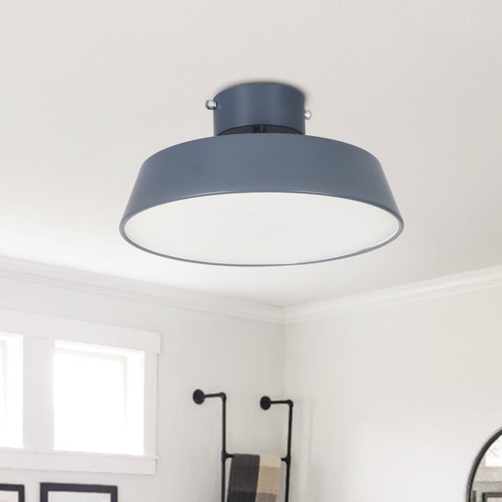 Scandinavia LED Semi Flush Mount Ceiling Light - LightfixturesUAE