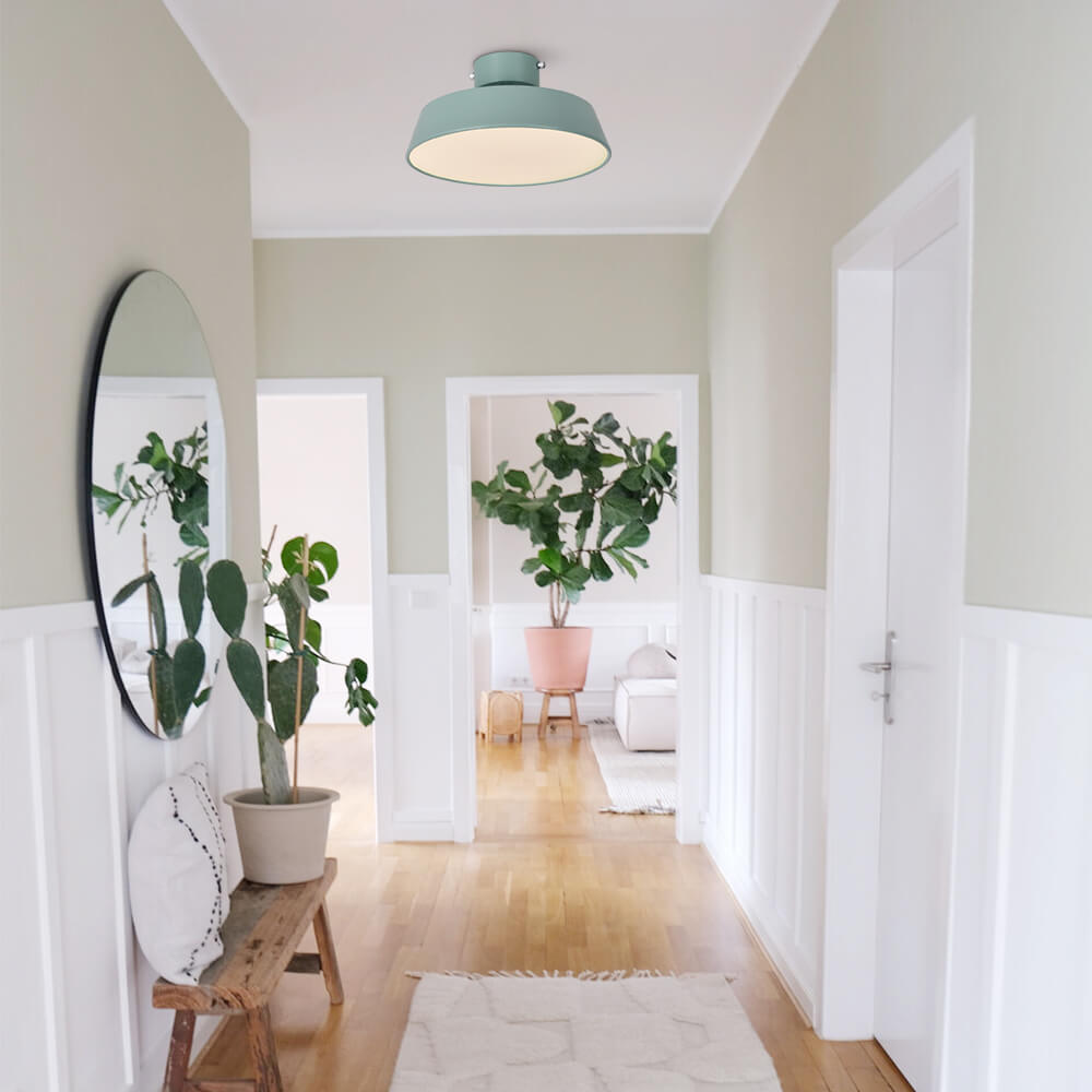 Scandinavia LED Semi Flush Mount Ceiling Light - LightfixturesUAE