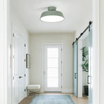 Scandinavia LED Semi Flush Mount Ceiling Light - LightfixturesUAE