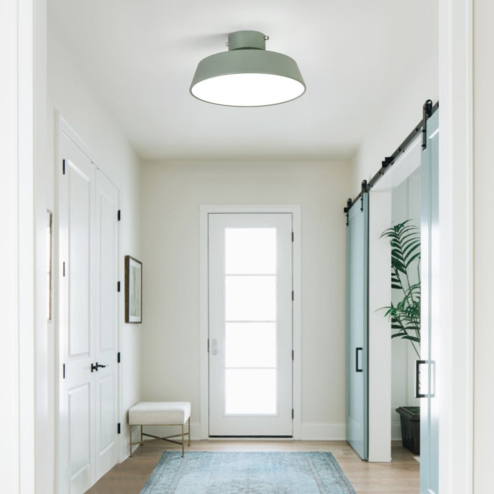 Scandinavia LED Semi Flush Mount Ceiling Light - LightfixturesUAE
