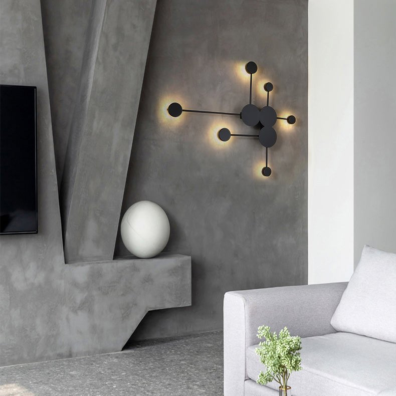 Scandinavian 6 - Light LED Wall Sconce - LightfixturesUAE