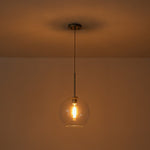 Single Light Modern Glass Globe Pendant - LightfixturesUAE