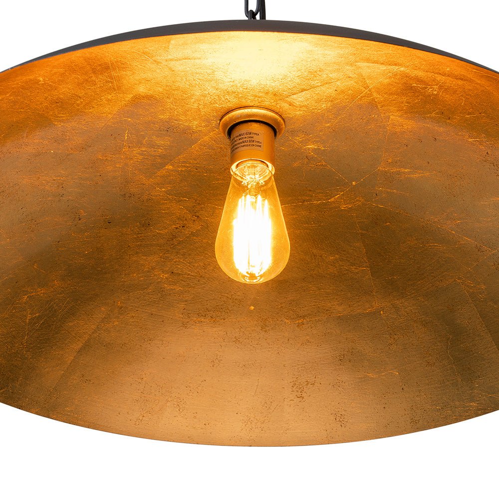 Single Light Retro Flying Saucer Pendant - LightfixturesUAE