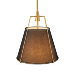 Timeless 4 - Light Lantern Conical Fabric Pendant Light - LightfixturesUAE