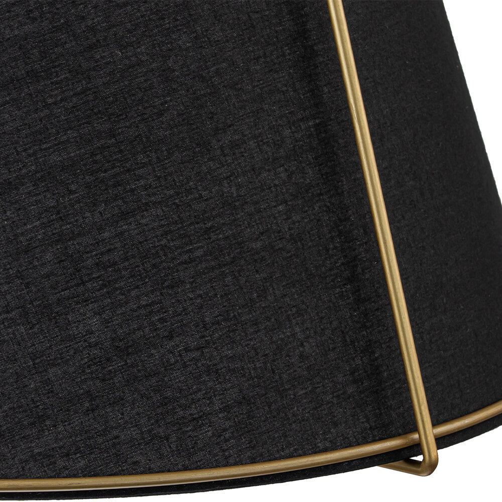 Timeless 4 - Light Lantern Conical Fabric Pendant Light - LightfixturesUAE