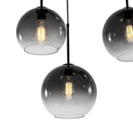 Timeless 7 - Light Glass Globe Cluster Chandelier Pendant - LightfixturesUAE