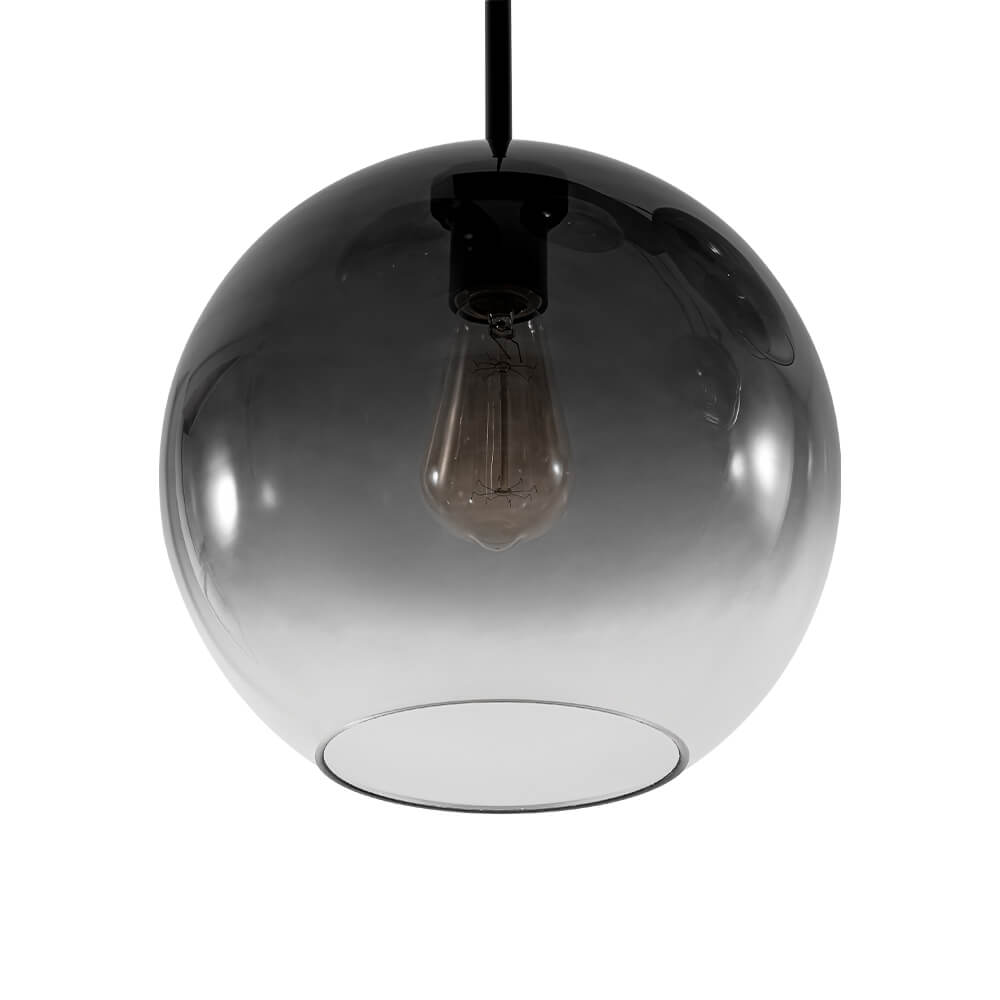 Timeless 7 - Light Glass Globe Cluster Chandelier Pendant - LightfixturesUAE