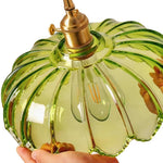 Vintage Romantic 1 - Light Retro Lotus Petal Glass Pendant Light - LightfixturesUAE